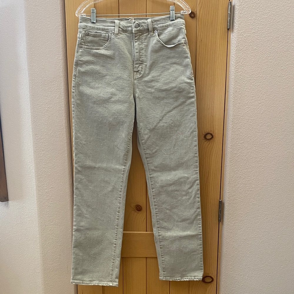 Madewell Light Tan/Khaki Denim Jeans